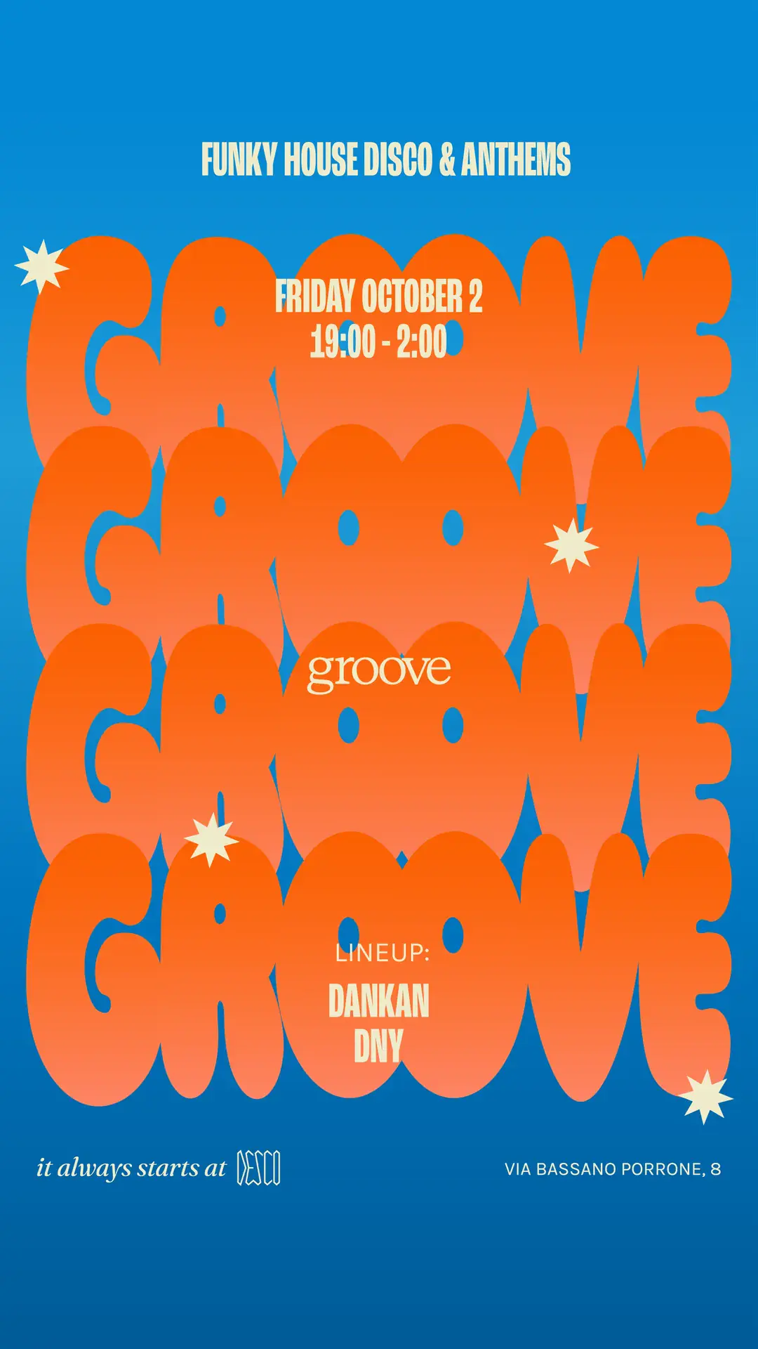 GROOVE X DESCO
