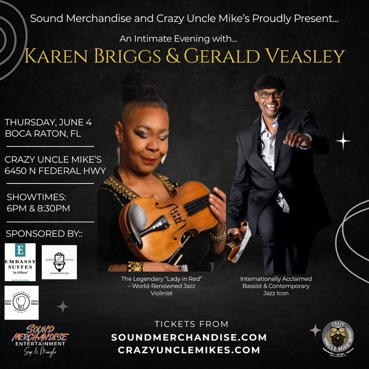 An Itimate Evening with Karen Briggs & Gerald Veasley
