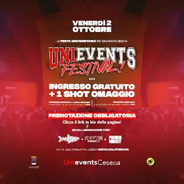 UNIEVENTS FESTIVAL — ROCCA DI CESENA