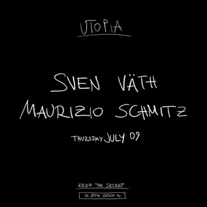 SVEN VATH @UTOPIA: on Spicy Guestlist - Free Entry